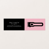 tondeuse | kapper | Haarstylist visitekaartje (Buitenkant ongevouwen)