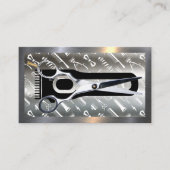 tondeuses | Schaar | kapper Visitekaartje (Voorkant)