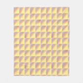 Tone-on-tone Squares. Fleece Deken (Voorkant)