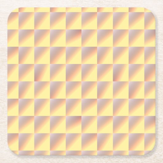 Tone-on-tone Squares. Kartonnen Onderzetters (Voorkant)