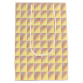 Tone-on-tone Squares. Medium Cadeauzakje (Achterkant)