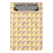 Tone-on-tone squares. mini klembord (Voorkant)