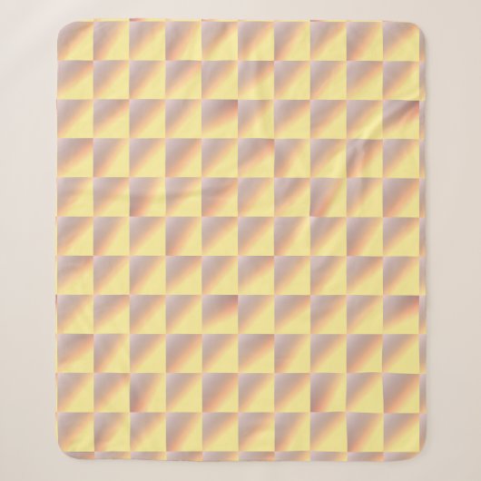 Tone-on-tone Squares. Sherpa Deken (Voorkant)