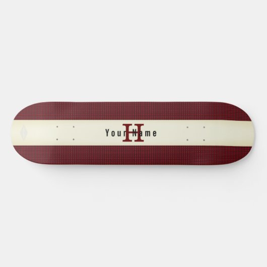  Tone Red Skateboard met de naam HAMbyWG (Horizontaal)