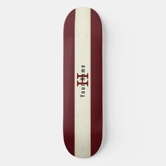  Tone Red Skateboard met de naam HAMbyWG (Voorkant)