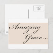 Toneamazinggrace Briefkaart (Voorkant / Achterkant)