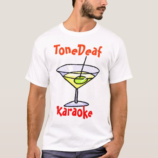 ToneDeaf Karaoke T-shirt (Voorkant)