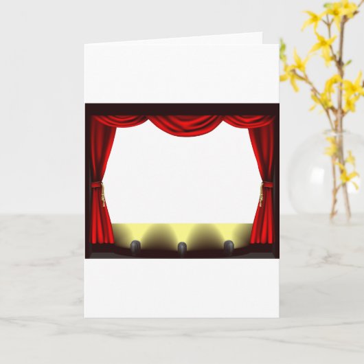 Toneel Kaart (Gele Bloem)