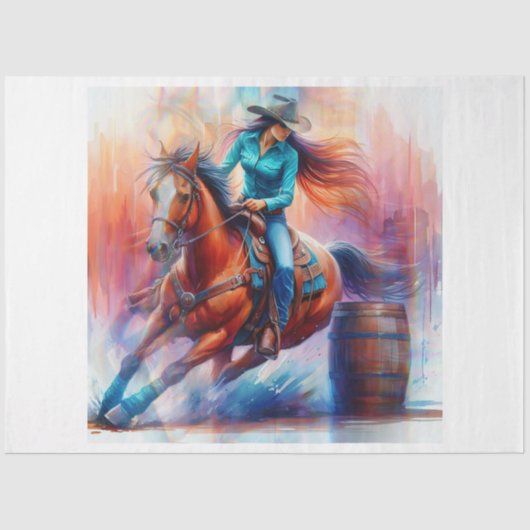 toneelmeisje tissuepapier (Voorkant)