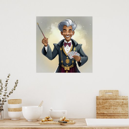 toneelspeelster poster (Keuken)