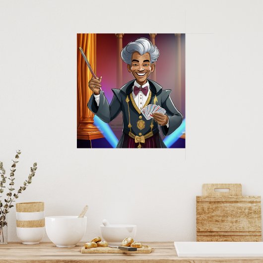 toneelspeelster poster (Keuken)