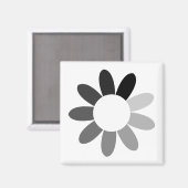 toneflower (kleur) magneet (Voorkant / Achterkant)