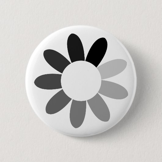 toneflower (kleur) ronde button 5,7 cm (Voorkant)