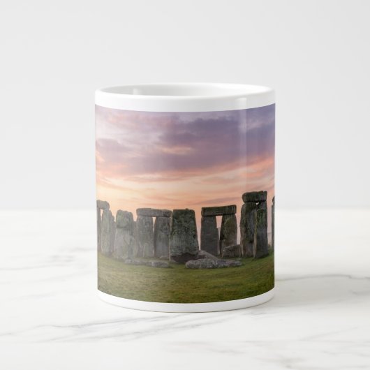 tonehenge England Ancient Stone Circle Grote Koffiekop (Voorkant)