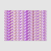 Tonen van Paarse strepen Tissuepapier (Voorkant)