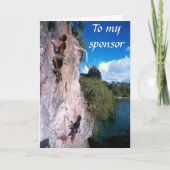 tonend me de manier bedankkaart (Voorkant)