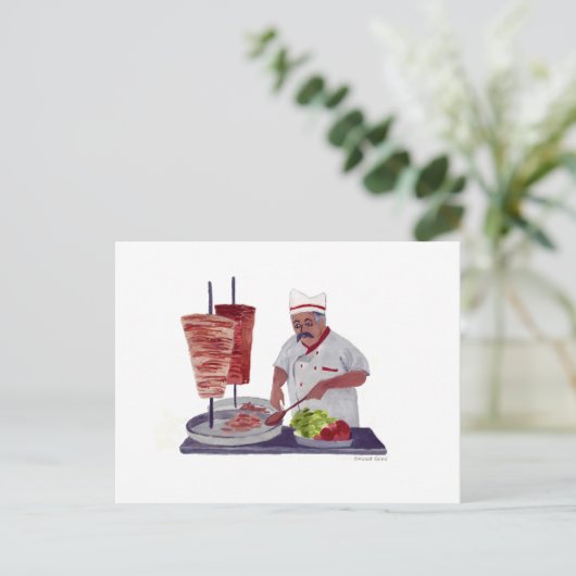 Tonerhouder Briefkaart (Staand voorkant)