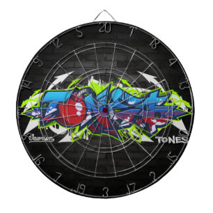 Tones Graffiti Dartbord