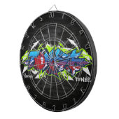 Tones Graffiti Dartbord (Voorkant Rechts)