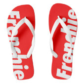 Tong Frenchie Teenslippers (Voetbed)