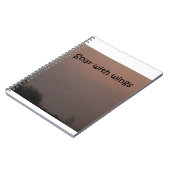 Tong met vleugels notitieboek (Linkerzijde)