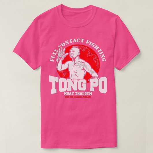 TONG PO MUAY THAI ACADEMY T-SHIRT (Design voorkant)