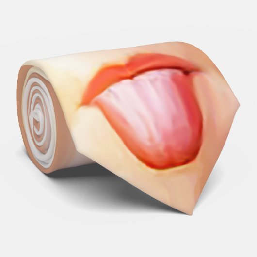 Tong Stropdas (Opgerold)