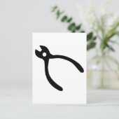 Tong - tang briefkaart (Staand voorkant)