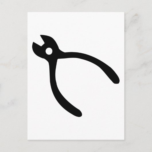 Tong - tang briefkaart (Voorkant)