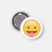 Tong uit - Emoji Magneet (Voorkant / Achterkant)
