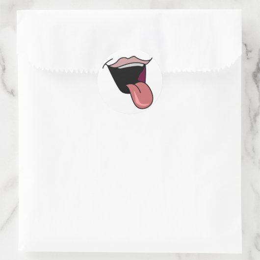 Tong uit Stickers (Tas)