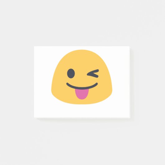 Tong-windende ogen uitsteken post-it® notes (Voorkant)