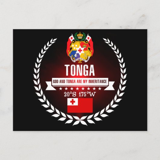 Tonga Briefkaart (Voorkant)