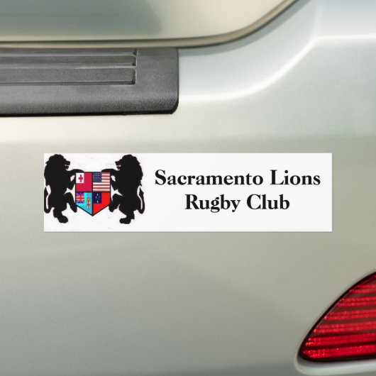 Tonga Bumpersticker (Op auto)