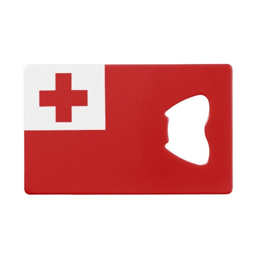 Tonga Creditkaart Flessenopener (Voorkant (Horizontaal))
