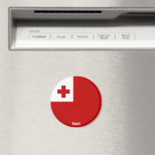 Tonga Flag Charming Patriotic Magneet (Insitu (Vaatwasser))