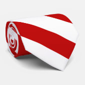 Tonga Flag Elegante Patriottische Stropdas (Opgerold)