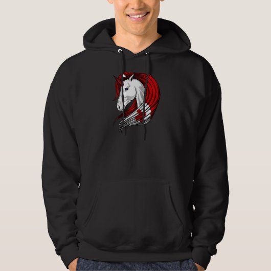 Tonga Flag Tongan Raglan Hoodie (Voorkant)