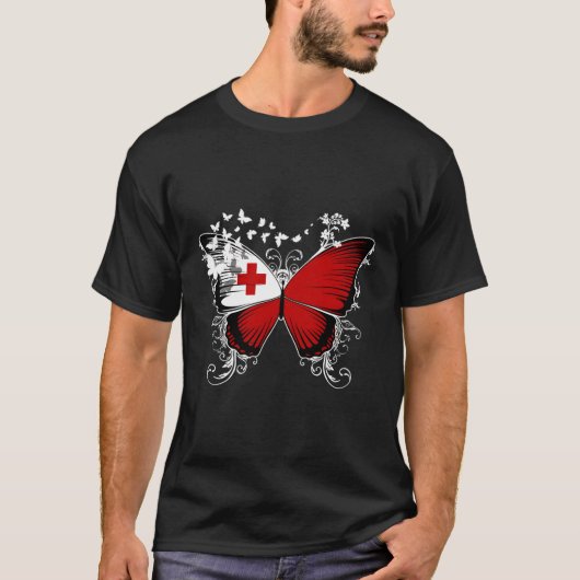 Tonga Flag Tongan T-shirt (Voorkant)