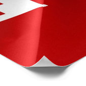 Tonga - Golfvlag - Poster (Hoek)