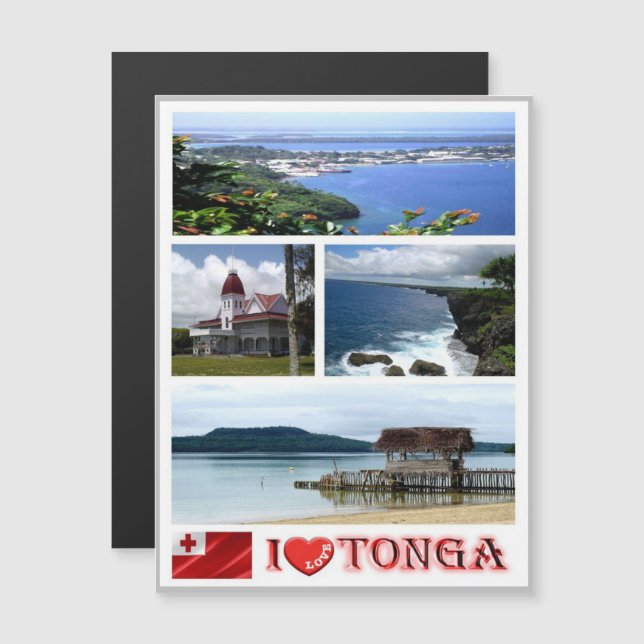 Tonga - Ik hou van - (Voorkant / Achterkant)
