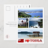 Tonga - Ik hou van - Briefkaart (Voorkant / Achterkant)