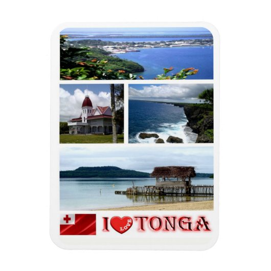 Tonga - Ik hou van - Magneet (Verticaal)