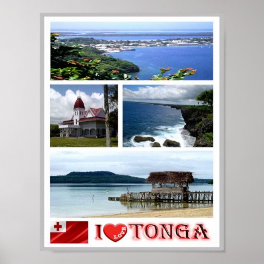 Tonga - Ik hou van - Poster (Voorkant)