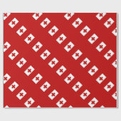 Tonga Island - vlag Rode Kruis Cadeaupapier (Vlak)