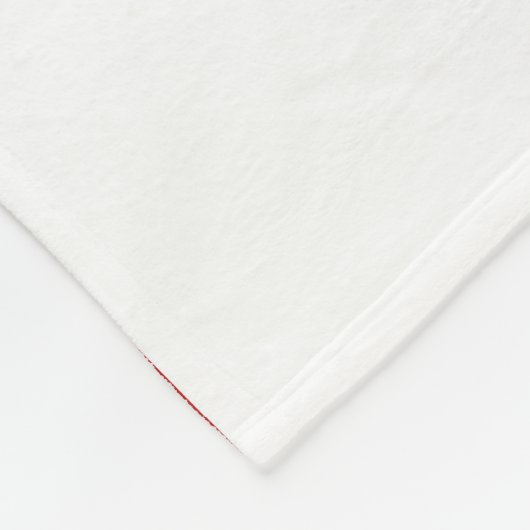 Tonga Island - vlag Rode Kruis Fleece Deken (Hoek)