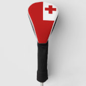 Tonga Island - vlag Rode Kruis Golfheadcover (Voorkant)