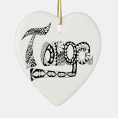 Tonga Keramisch Ornament (Rechts)