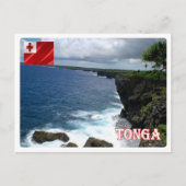 Tonga - Kustlijn - Briefkaart (Voorkant)
