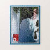 Tonga - Kustlijn - Legpuzzel (Verticaal)